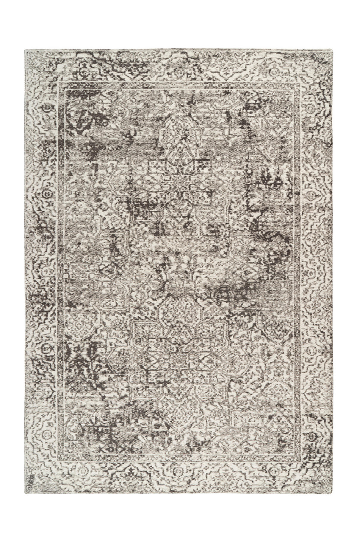LÄUFER 80/150 cm Davis 225 Grau Grau  - Grau, KONVENTIONELL, Textil (80/150cm)