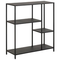 REGALELEMENT Schwarz  - Schwarz, KONVENTIONELL, Metall (79,5/86/30cm) - MID.YOU