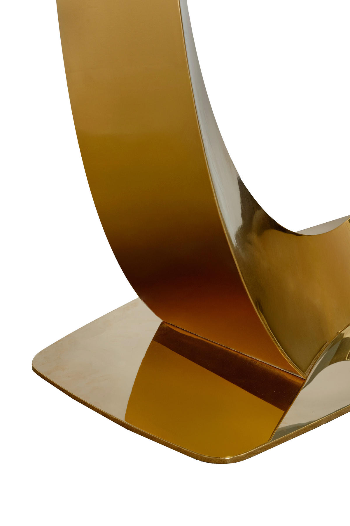 ESSTISCH 200/95/76 cm  Metall, Glas rechteckig Goldfarben, Dunkelgrau  - Dunkelgrau/Goldfarben, Design, Glas/Metall (200/95/76cm) - Milino