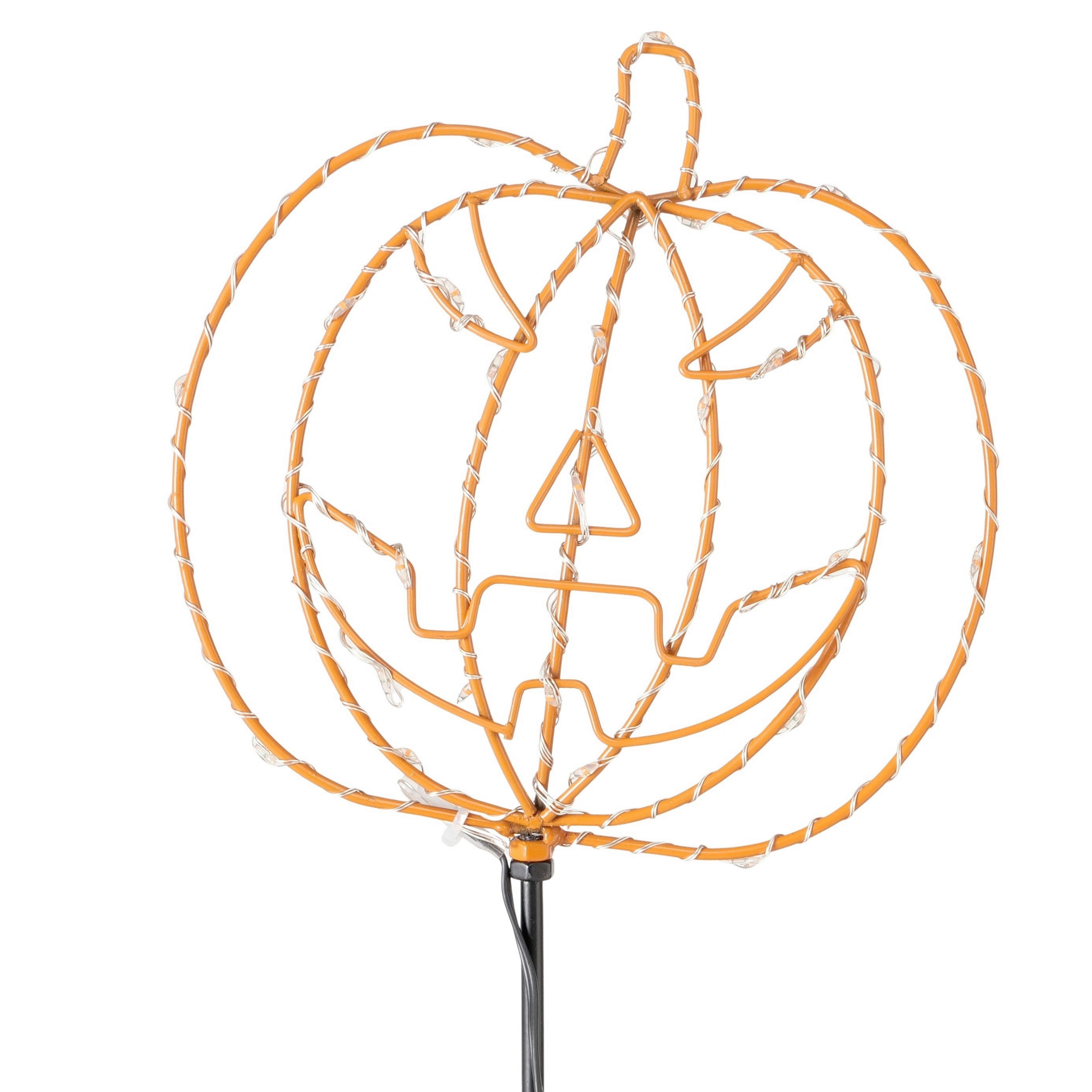 ZAPICHOVACIA DEKORÁCIA - oranžová, Lifestyle, kov/plast (16/5,5/61cm)