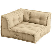 SOFAELEMENT  in Webstoff Taupe  - Taupe, Trend, Textil (80/43/80cm) - P & B