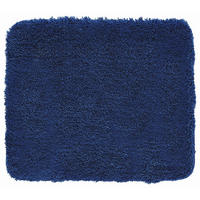 BADTEPPICH Dunkelblau 55/65 cm  - Dunkelblau, Basics, Kunststoff/Textil (55/65cm) - Kleine Wolke
