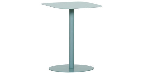 BEISTELLTISCH 40/40/50 cm Mintgrün organisch  - Mintgrün, Design, Metall (40/40/50cm) - Landscape