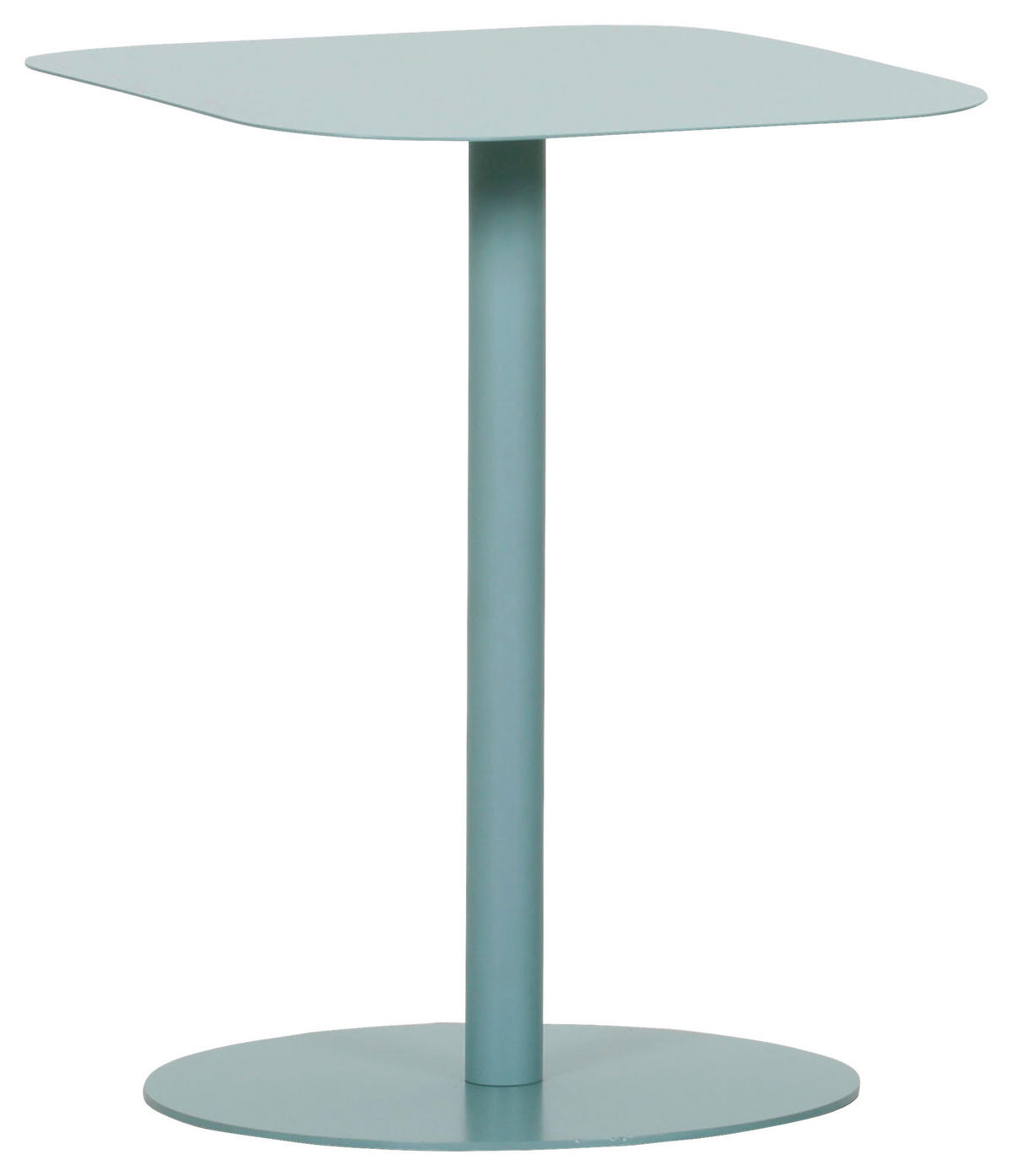 BEISTELLTISCH 40/40/50 cm Mintgrün organisch  - Mintgrün, Design, Metall (40/40/50cm) - Landscape