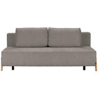 SCHLAFSOFA in Textil Greige  - Greige/Naturfarben, Design, Holz/Textil (211/88/102cm) - Niels Andersson