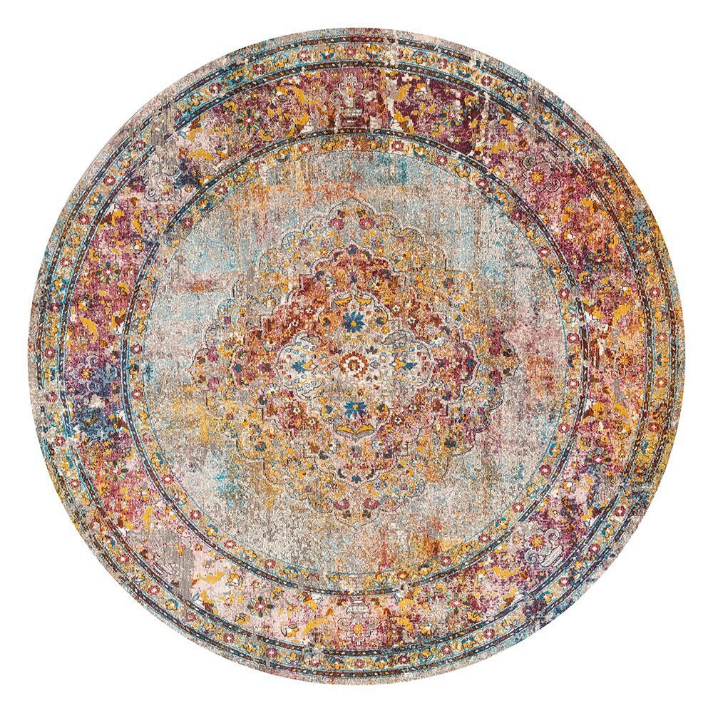 SZŐNYEG, 133/133 cm, {item.attr('143-279'),[] - színes, Design, műanyag/textil (133/133cm)