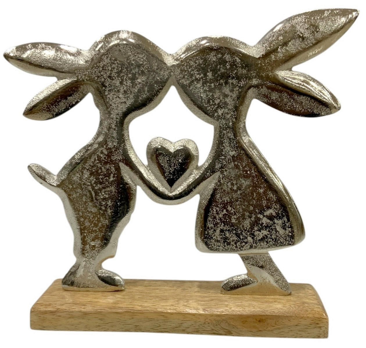 DEKORATIONSHARE - brun/silver, Lifestyle, trä (12/12/4cm)