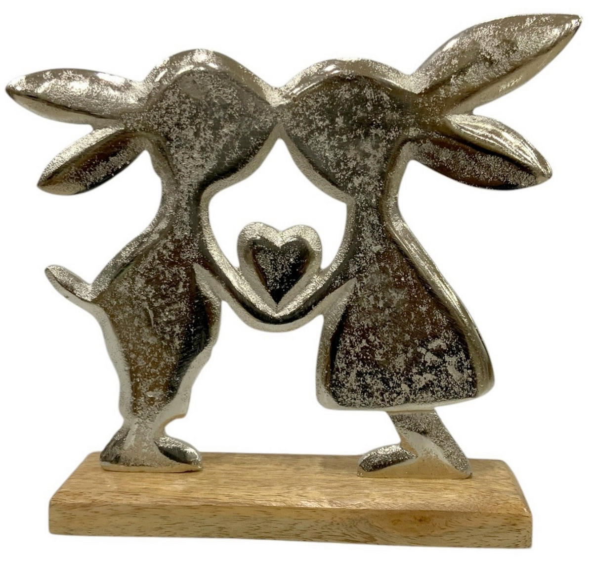 DEKORATIONSHARE - brun/silver, Lifestyle, trä (12/12/4cm)