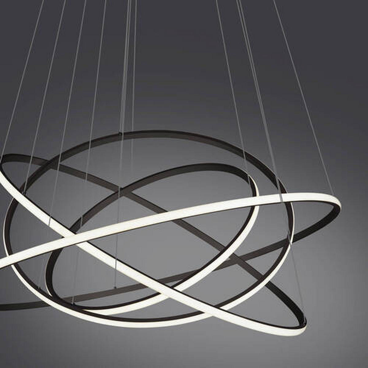 LED-PENDELLEUCHTE 109/109/300 cm  - Design, Kunststoff/Metall (109/109/300cm) - Paul Neuhaus