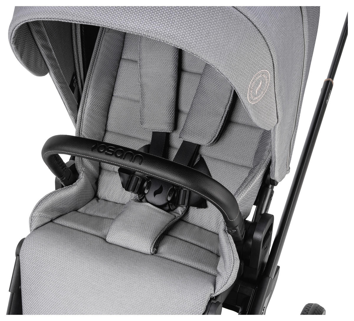 KOMBIKINDERWAGEN  Juntos  Rock  - Hellgrau, Basics (84/97,5/53,5cm) - Osann