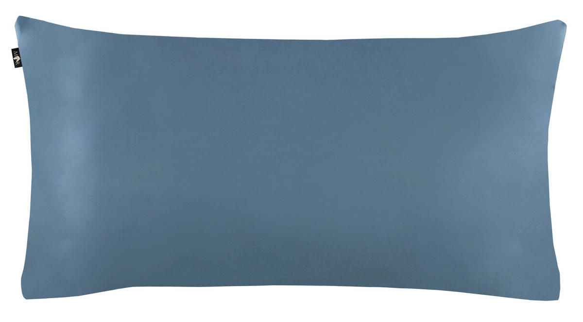 KISSENHÜLLEN-SET Marcel.Remus.Design - Son Vida blau 40/80 cm  - Blau/Weiß, Design, Textil (40/80cm) - Marcel Remus