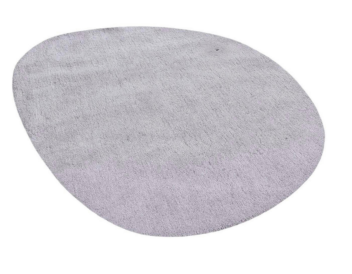 PREPROGA Z VISOKIM FLOROM Cozy  135/200 cm  taftano  siva  - siva, Basics, tekstil (135/200cm) - Tom Tailor