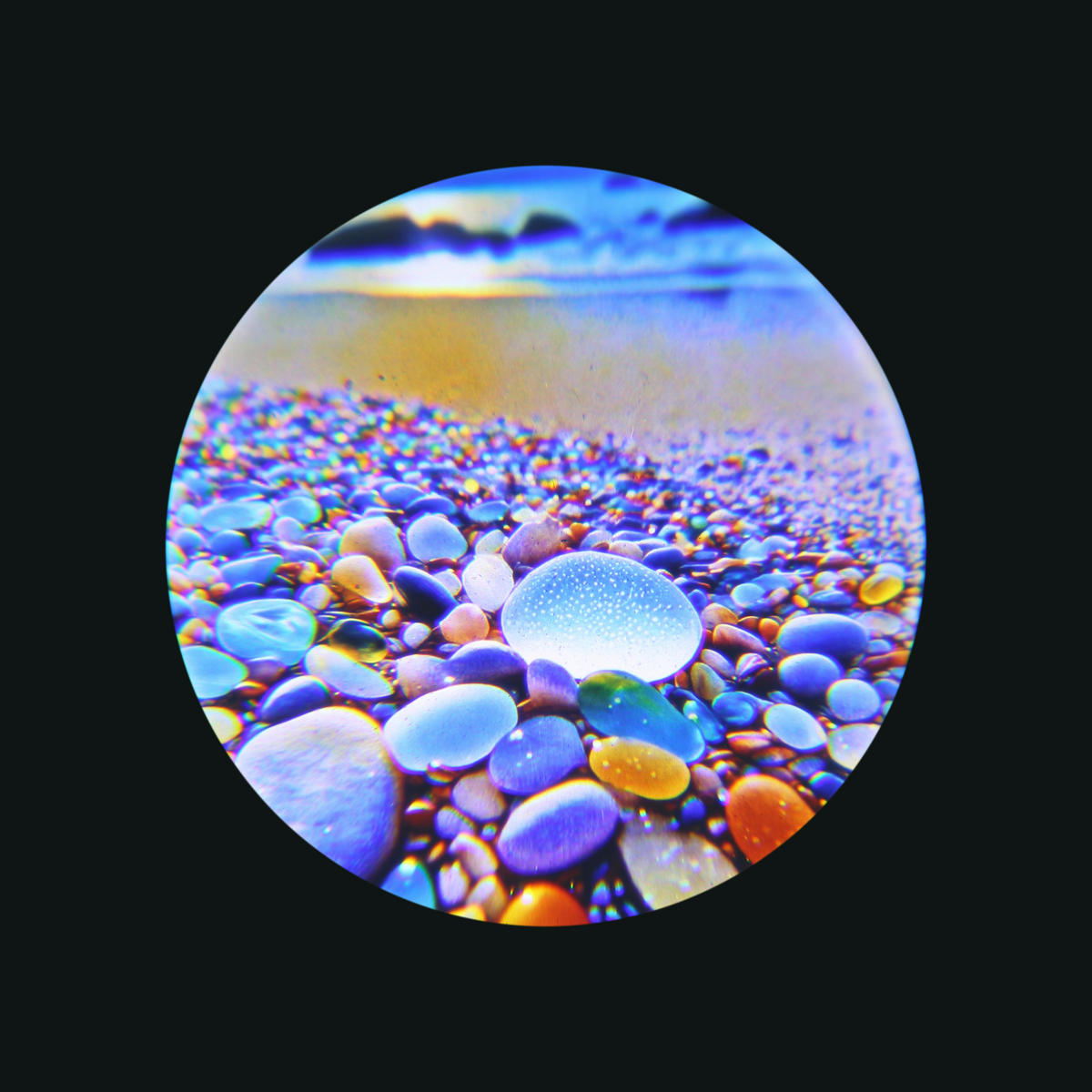 LED-DEKOLEUCHTE 9,5/7/18,5 cm   - Blau/Rot, Trend, Kunststoff (9,5/7/18,5cm) - Globo