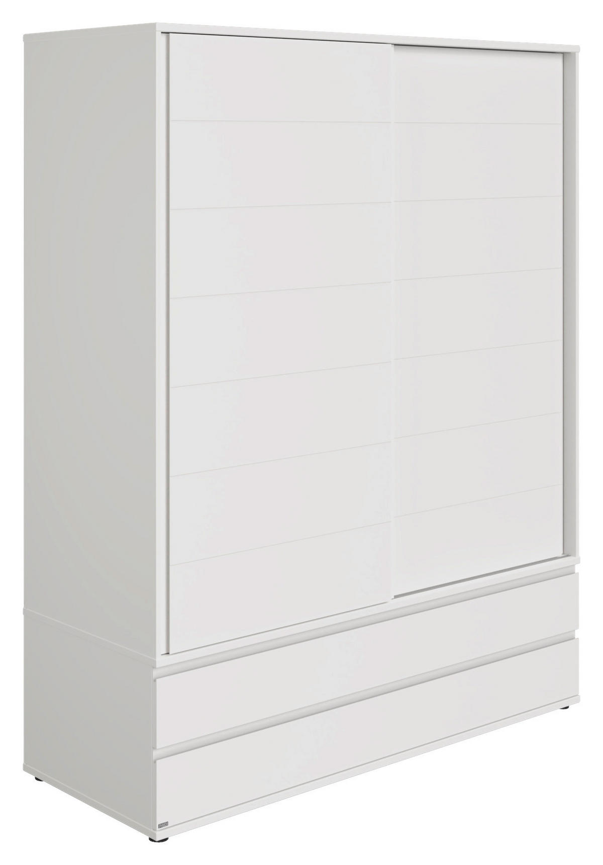 KLEIDERSCHRANK  in Weiß  - Weiß, Design, Holzwerkstoff (164/206,8/62,6cm) - Paidi