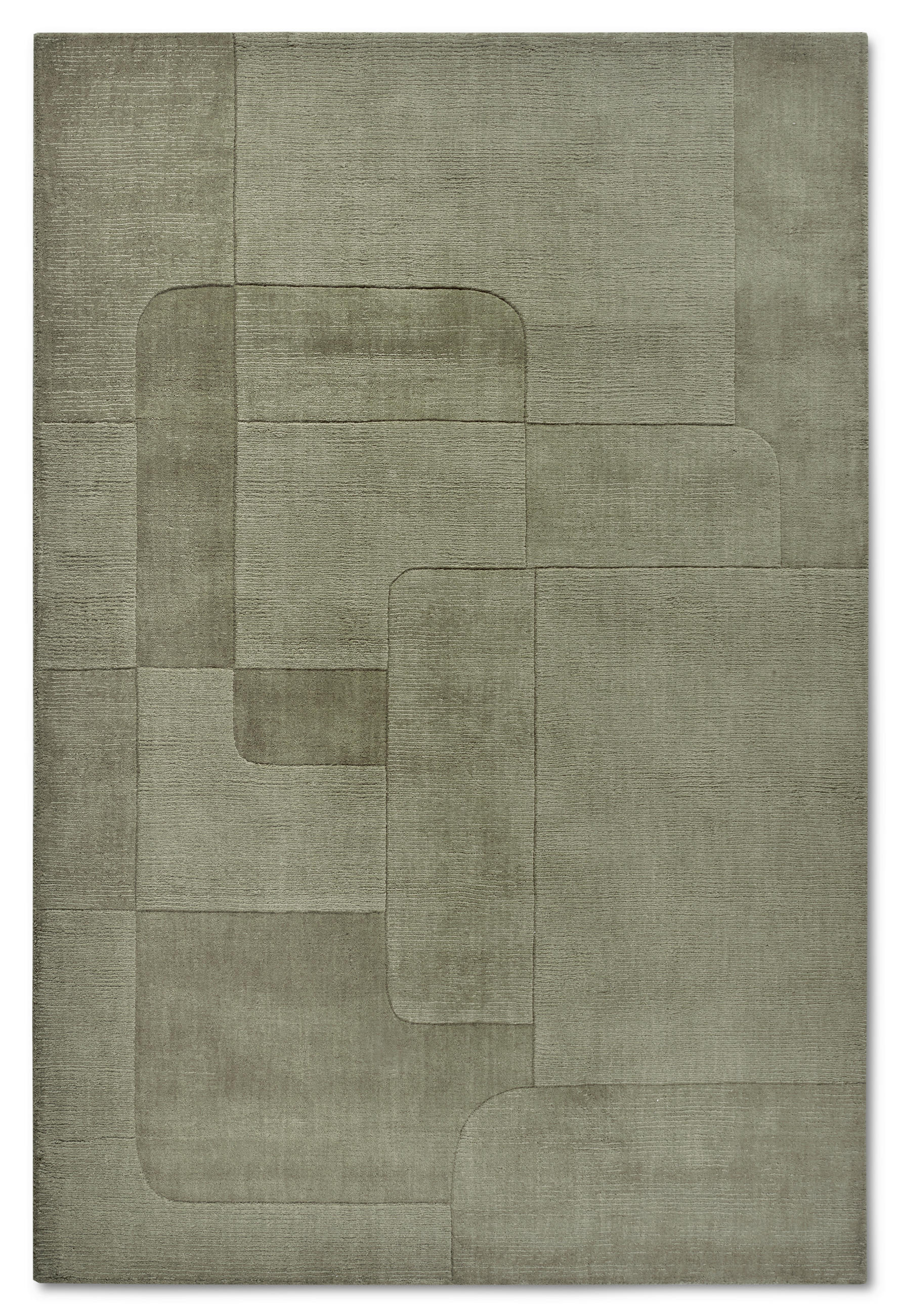 HANDWEBTEPPICH 120/170 cm Kollektion 1906 Grün rechteckig  - Grün, Design, Textil (120/170cm) - Villeroy & Boch