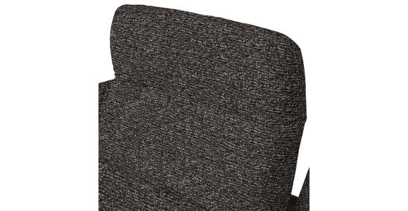 ECKSOFA in Chenille, Flachgewebe Dunkelgrün, Graubraun  - Dunkelgrün/Graubraun, Design, Textil/Metall (318/165cm) - Xora