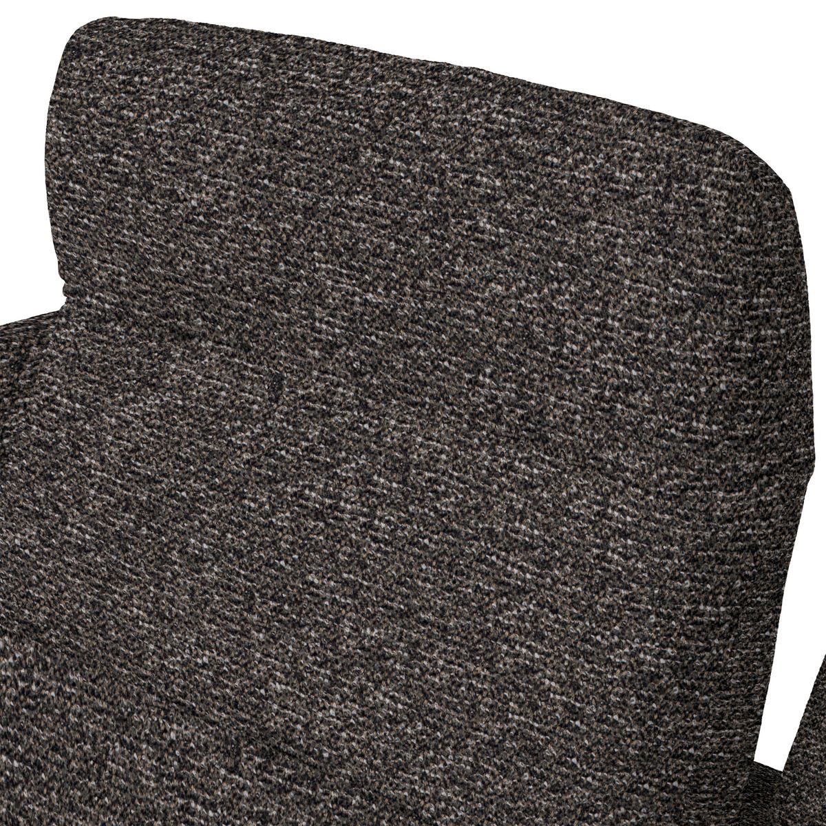 ECKSOFA in Chenille, Flachgewebe Dunkelgrün, Graubraun  318/165 cm  - Dunkelgrün/Graubraun, Design, Textil/Metall (318/165cm) - Xora