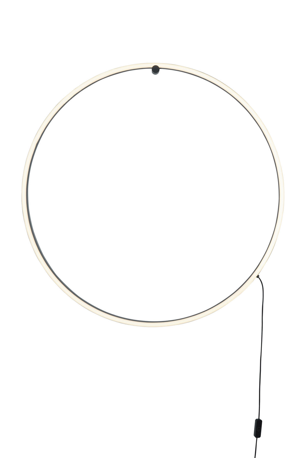 LED-WANDLEUCHTE Scopello 67/6 cm   - Schwarz, Design, Kunststoff/Metall (67/6cm)