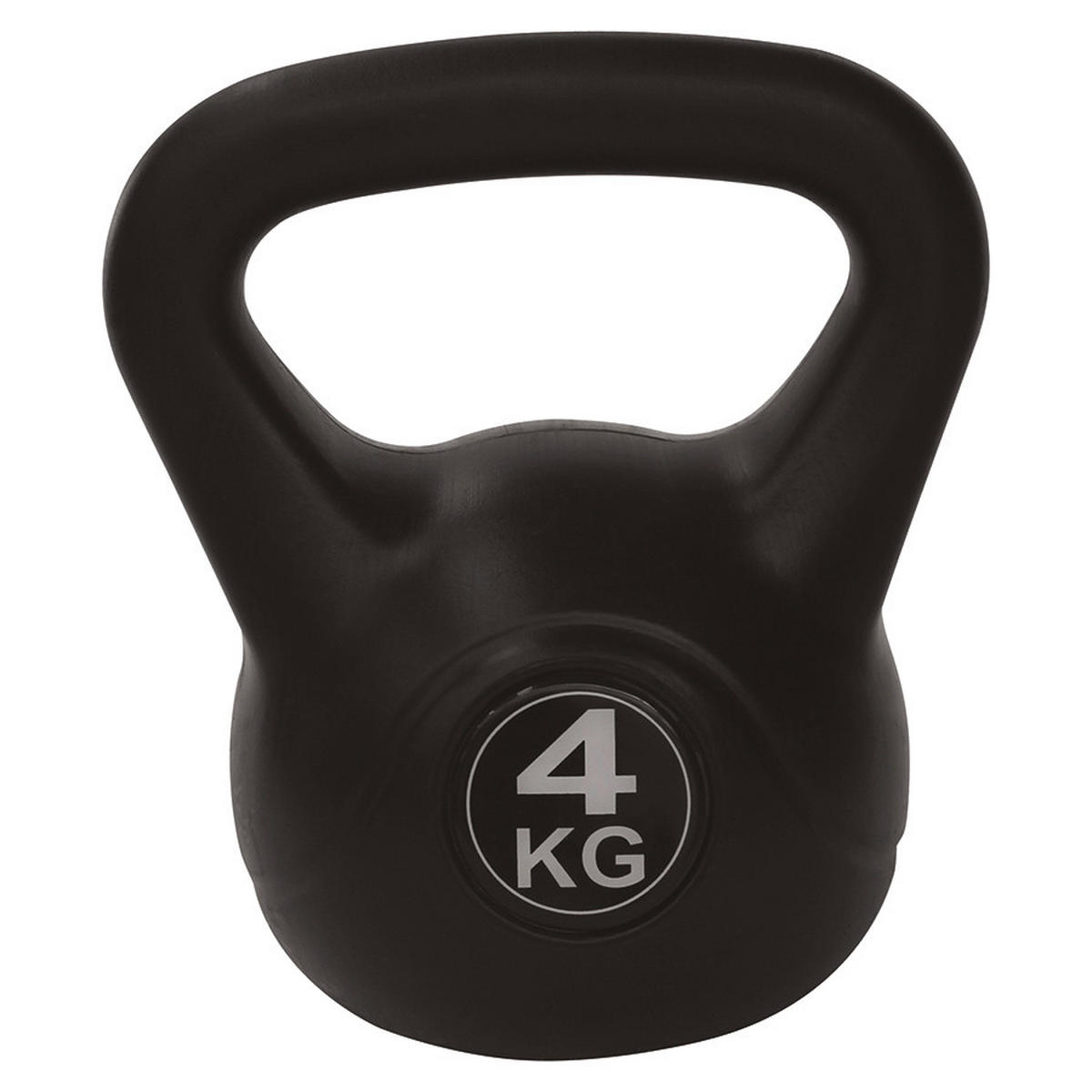 KUGELHANTEL  - Schwarz, KONVENTIONELL, Kunststoff (15/15/20cm)