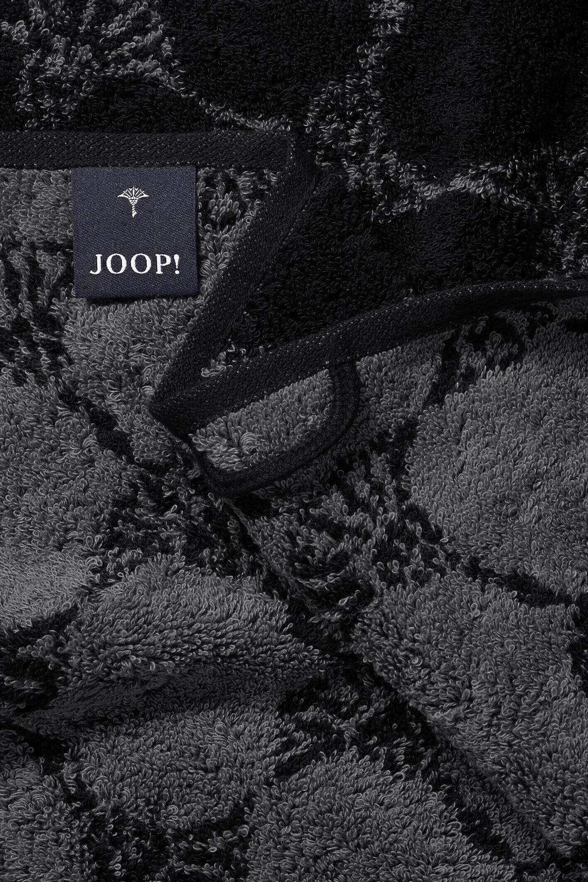 DUSCHTUCH 80/150 cm JOOP! CLASSIC  - Schwarz, Basics, Textil (80/150cm) - Joop! Living
