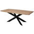 ESSTISCH Akazie massiv rechteckig Akaziefarben, Schwarz - Schwarz/Akaziefarben, Design, Holz/Metall (200/100/76cm) - Carryhome ESSTISCH Akazie massiv rechteckig Akaziefarben, Schwarz - Schwarz/Akaziefarben, Design, Holz/Metall (200/100/76cm) - Carryhome