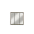 SPIEGELSCHRANK 74,5/72/23,8 cm  - Taupe, MODERN, Glas/Holzwerkstoff (74,5/72/23,8cm) - Xora