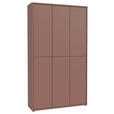 SCHUHSCHRANK  in 109,2/191,9/34,9 cm  - Terracotta/Grau, Basics, Holzwerkstoff/Kunststoff (109,2/191,9/34,9cm) - Xora