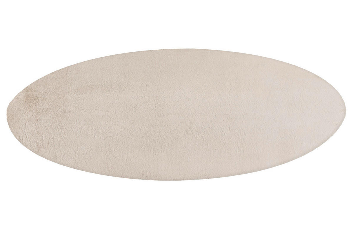 HOCHFLORTEPPICH 160 cm Creme  - Creme, Basics, Textil (160cm) - Kayoom