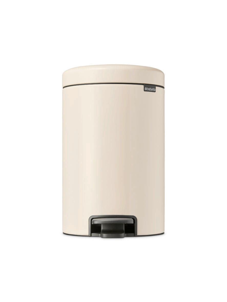 ABFALLEIMER NEW ICON 12 L  - Beige, Design, Kunststoff/Metall (25,1/41,1/33,8cm) - Brabantia