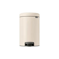 ABFALLEIMER NEW ICON 12 L  - Beige, Design, Kunststoff/Metall (25,1/41,1/33,8cm) - Brabantia