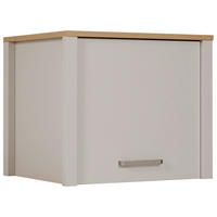 AUFSATZSCHRANK 70/60/60 cm  in  - Kaschmir/Silberfarben, ROMANTIK / LANDHAUS, Holzwerkstoff/Metall (70/60/60cm) - home24