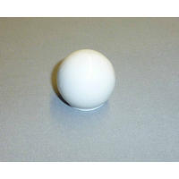 ENDSTÜCK  - Weiss, Basics, Metall (3/3,3cm) - Homeware