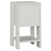 NACHTTISCH 30/55/30 cm  in Weiss  - Weiss, Design, Holzwerkstoff (30/55/30cm) - Livetastic