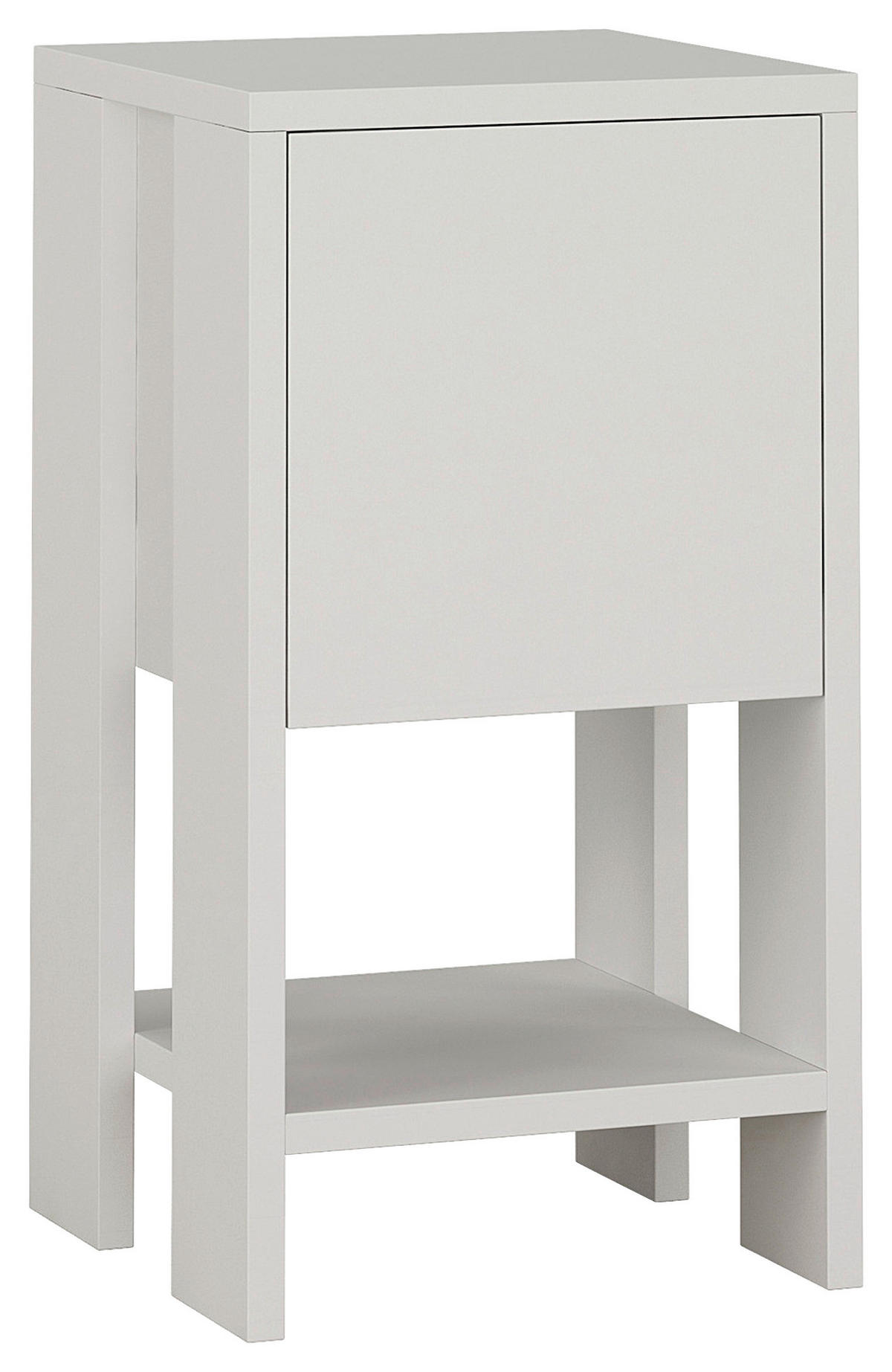 NACHTTISCH 30/55/30 cm  in Weiss  - Weiss, Design, Holzwerkstoff (30/55/30cm) - Livetastic