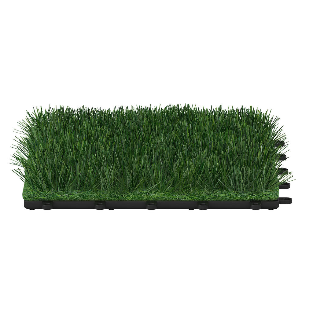 Terrassenfliese Gras 10er-Set Je ca. 30x30 cm