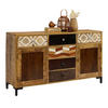 SIDEBOARD  in 140/80/40 cm  - Multicolor/Schwarz, LIFESTYLE, Keramik/Holz (140/80/40cm) - Landscape