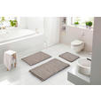 BADEMATTE Taupe 60/100 cm  - Taupe, Basics, Kunststoff/Textil (60/100cm) - Esposa