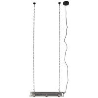 HÄNGELEUCHTE 70/190/14 cm  - Nickelfarben, Basics, Glas/Metall (70/190/14cm) - Zuiver