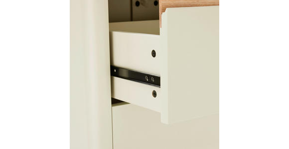 KOMMODE  in 80/105/40 cm  - Eichefarben/Grauweiß, Design, Holz/Holzwerkstoff (80/105/40cm) - Carryhome