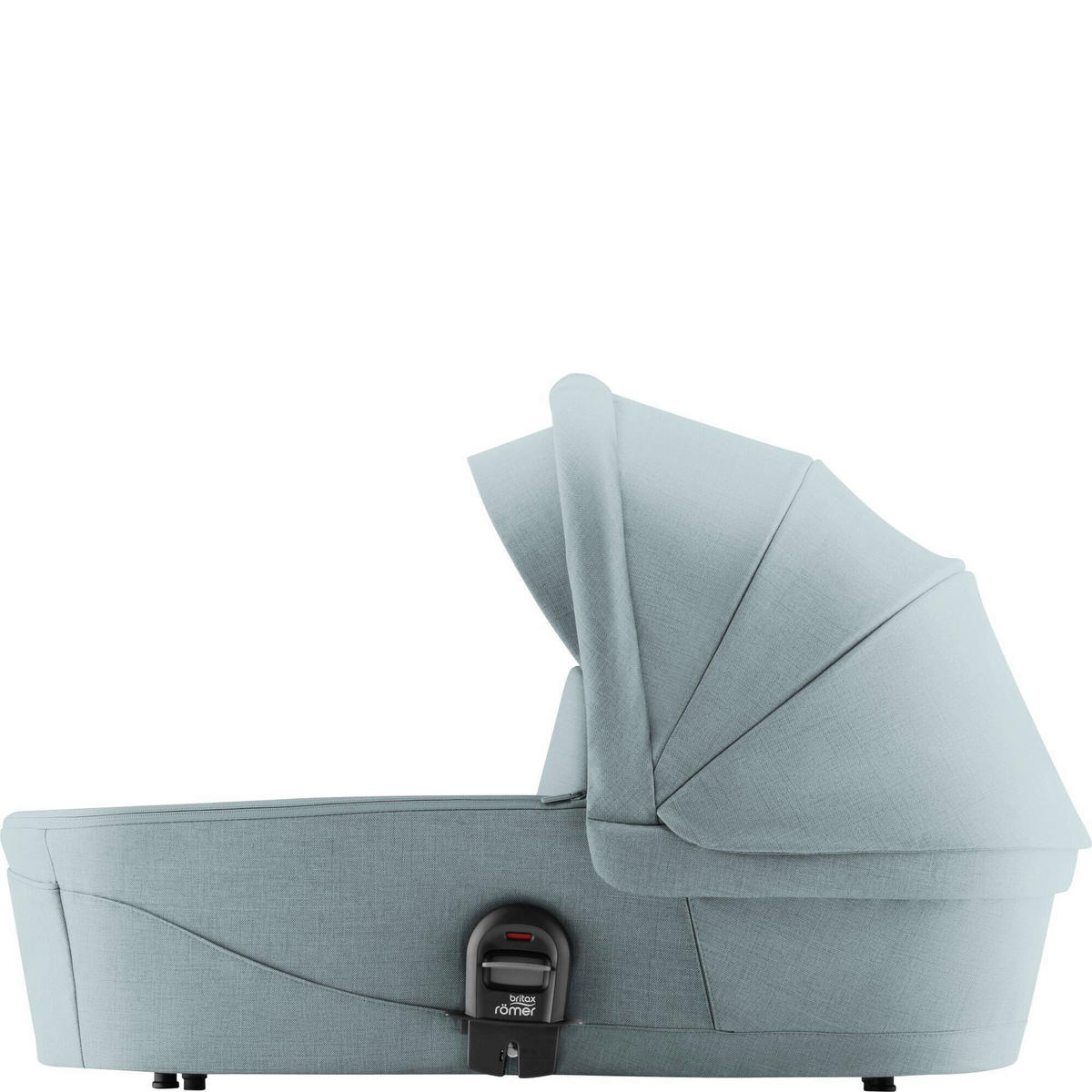 LIEGEWANNE Smile 5Z  - Pastellblau, Basics, Textil/Metall (20/43/85.5cm) - Britax Römer