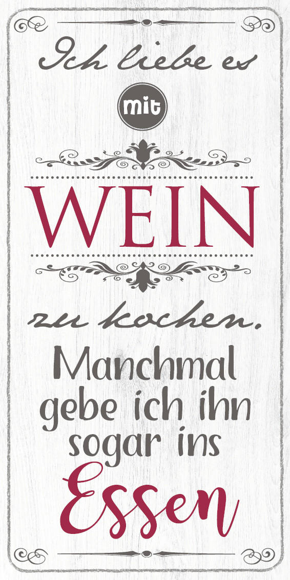 DEKOPANEEL Text  - Multicolor, KONVENTIONELL (20/40/0,3cm) - Euroart