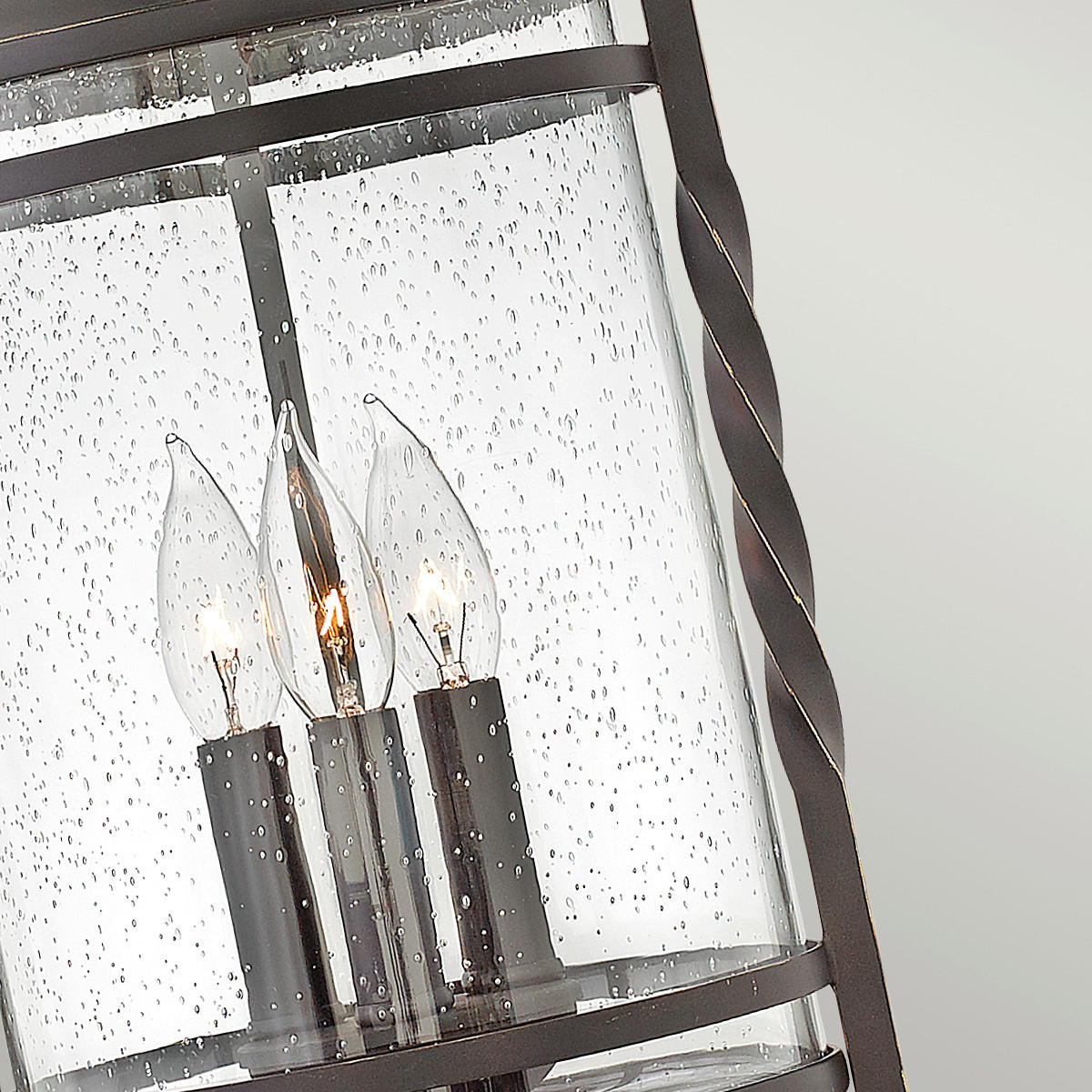 AUSSENHÄNGELEUCHTE Casa 30.1/66.2 cm  - Schwarz, Basics, Glas/Metall (30.1/66.2cm) - Elstead Lighting