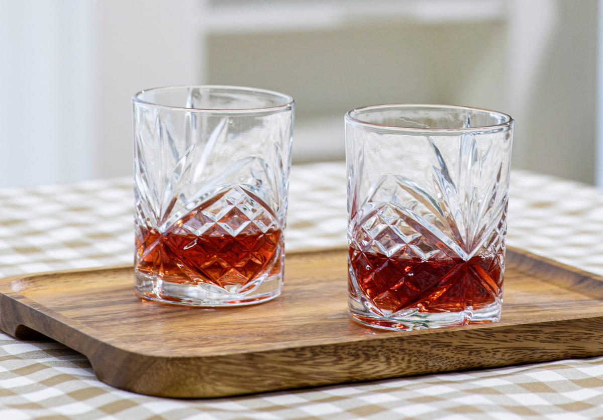 GLÄSERSET 4-teilig  - Transparent, Basics, Glas (8.2/9.8cm) - Echtwerk