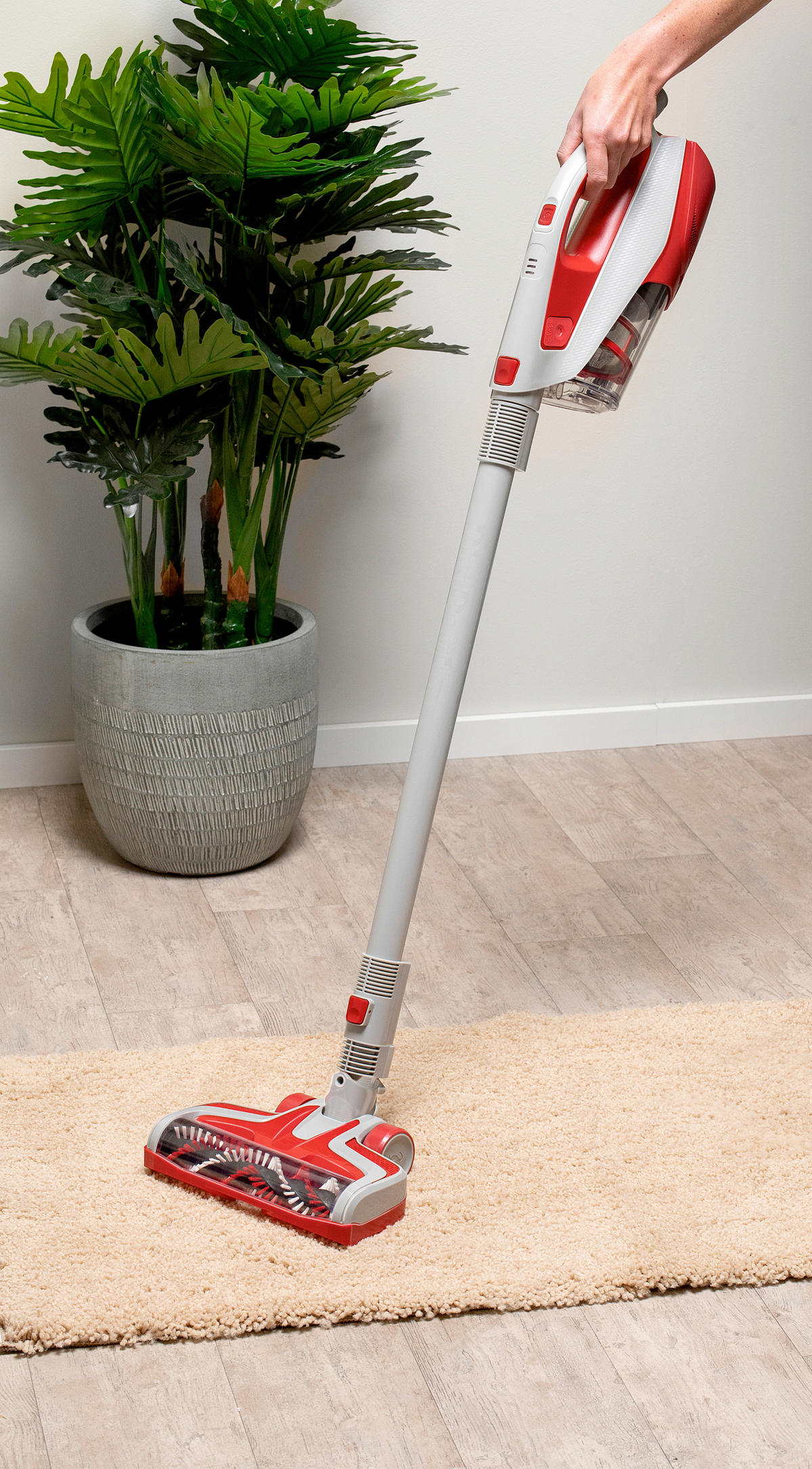 BODENSTAUBSAUGER DD9003  - Rot, Basics, Kunststoff (11/22/110cm) - Dirt Devil