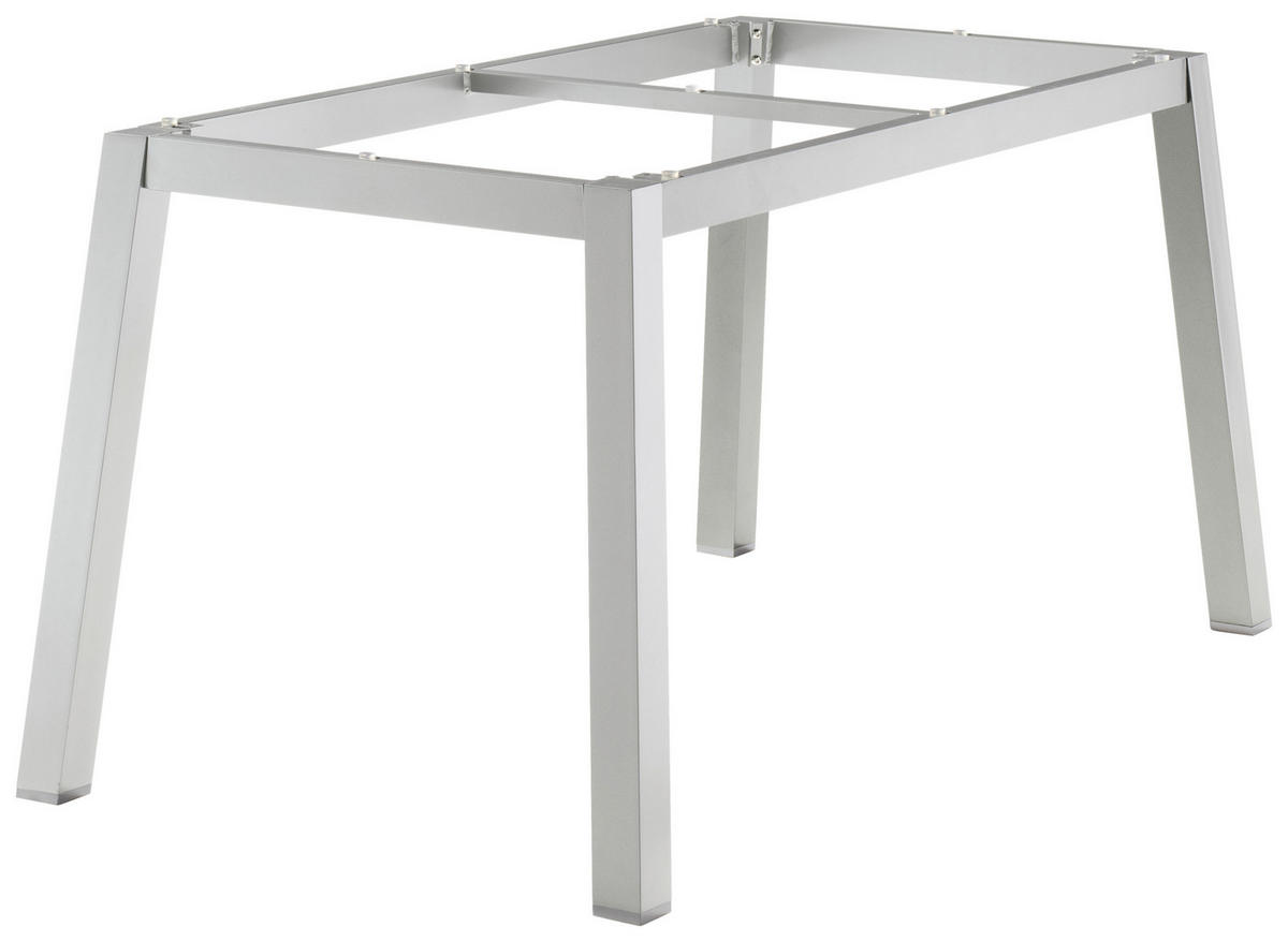 GARTENTISCHGESTELL 160/90/73 cm Metall  - Graphitfarben, Basics, Metall (160/90/73cm) - Sieger