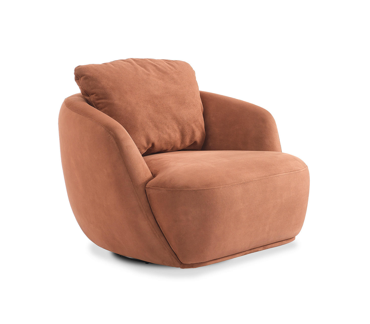 SESSEL in Braun  - Schwarz/Braun, Design, Kunststoff/Textil (100/86/106cm) - Livetastic