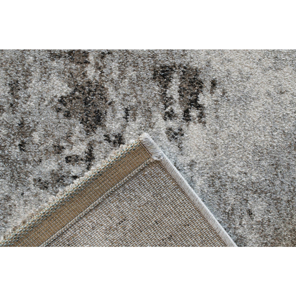 Thumbnail - Novel Läufer Sorrent, Silber, Hellgrau, Dunkelgrau, Textil, Abstraktes, rechteckig, 67x340 cm, Oeko-Tex® Standard 100, f...