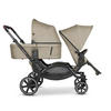 GESCHWISTERWAGEN  Zoom  Beige  - Beige/Schwarz, Basics, Textil/Metall (121/60/111cm) - ABC Design