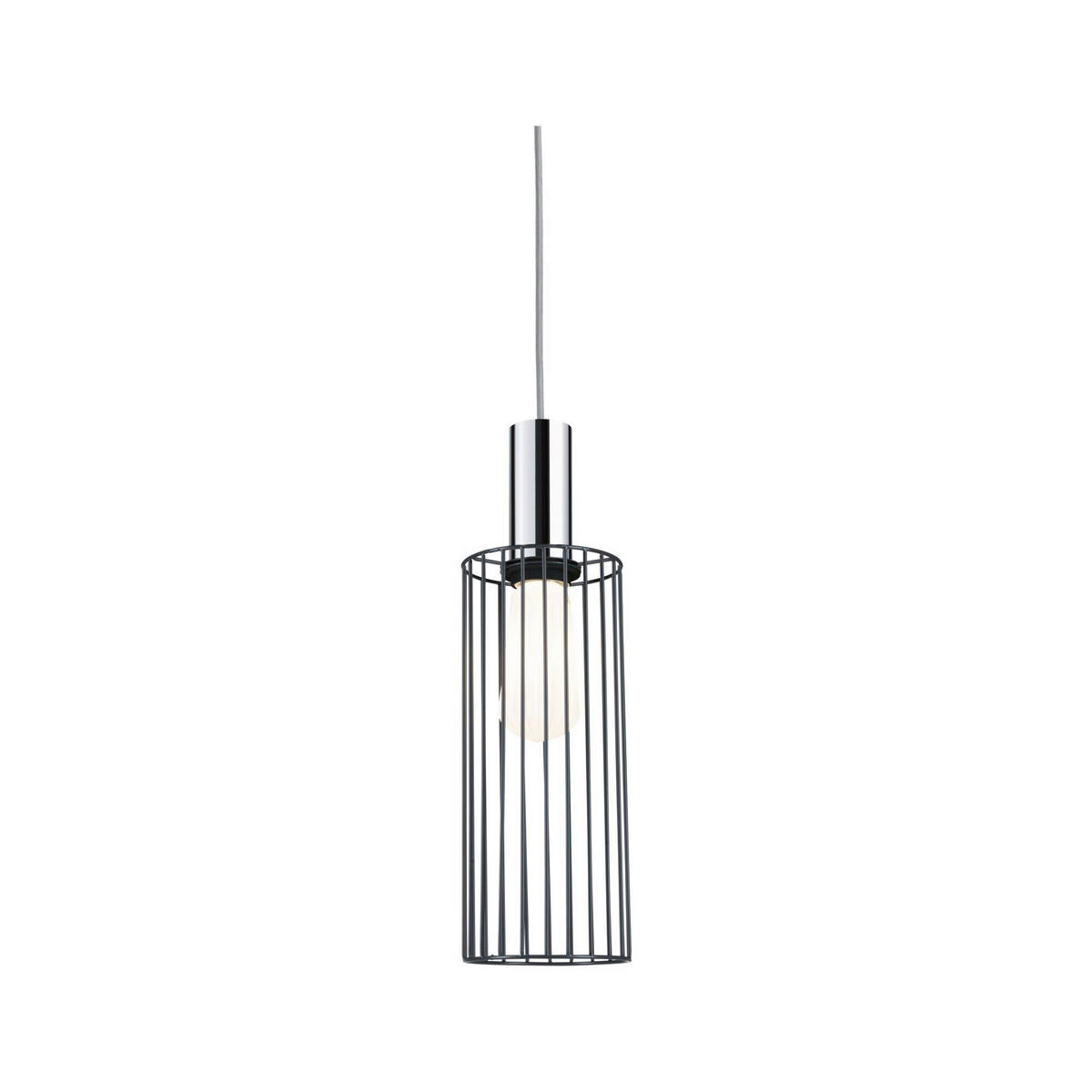 SCHIENENSYSTEM-LEUCHTENSCHIRM 12/29 cm   - Anthrazit, Basics, Metall (12/29cm) - Paulmann