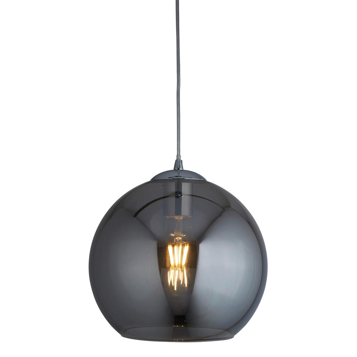 VISEČA SVETILKA  Balls      30/120 cm      E27 - barve kroma, Design, kovina/steklo (30/120cm)